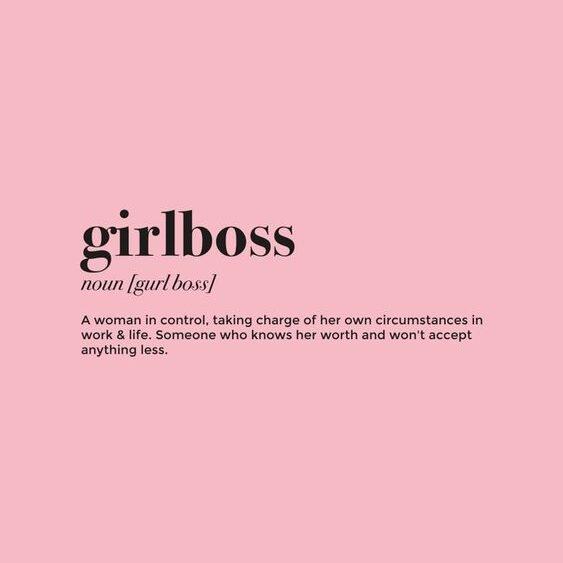 girl boss quote